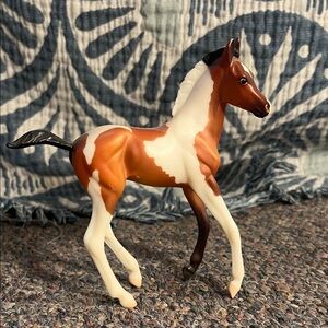 Breyer Brown and White Horse Figure